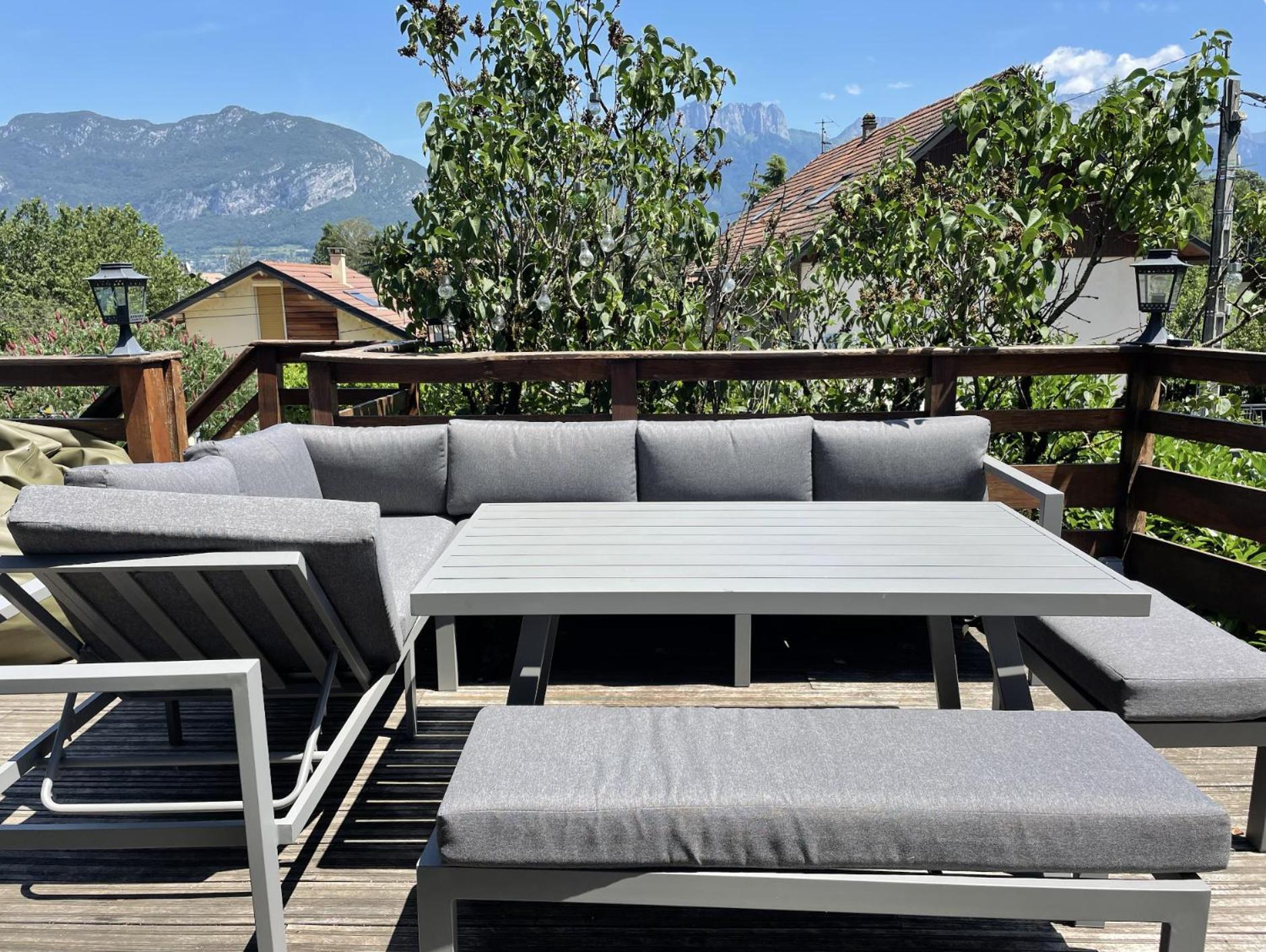 Cosy Chalet Annecy Lake For A Family Севрие Экстерьер фото