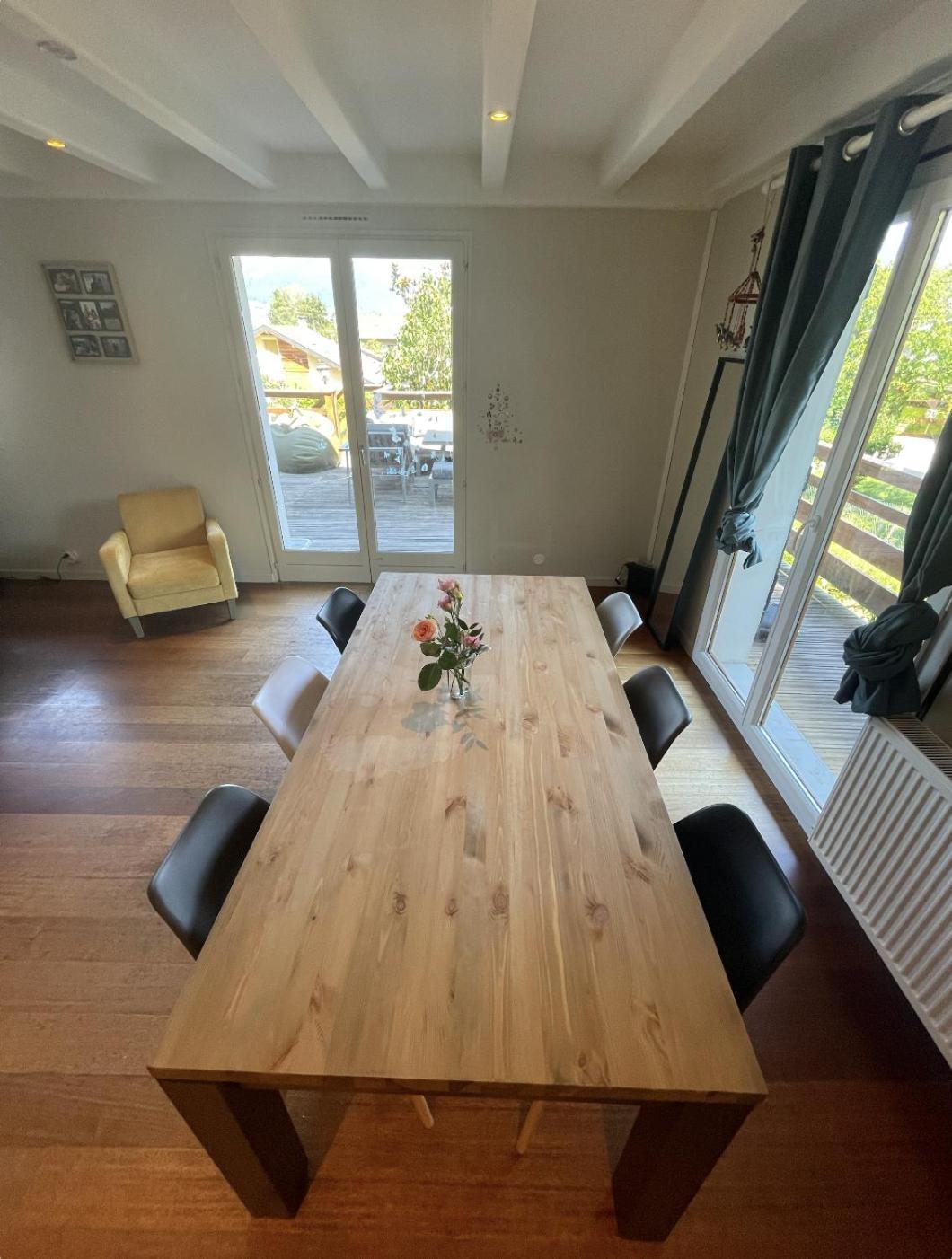 Cosy Chalet Annecy Lake For A Family Севрие Экстерьер фото
