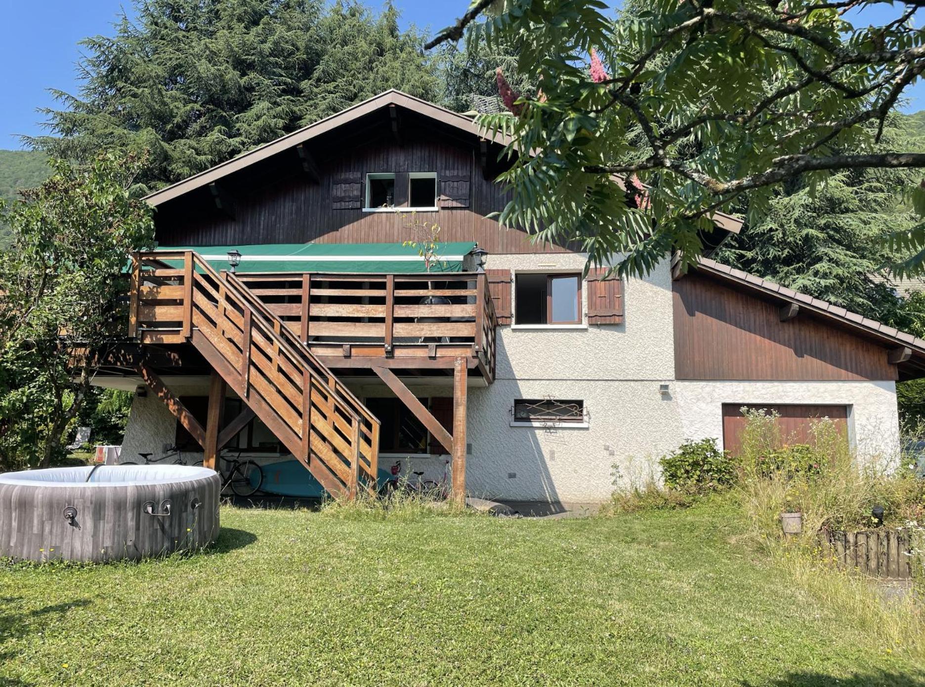 Cosy Chalet Annecy Lake For A Family Севрие Экстерьер фото